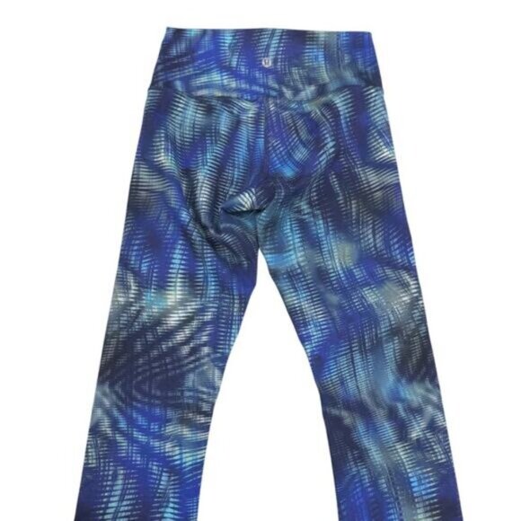 Lululemon Wunder Train High-Rise Tight In Shapeshifter Flux Blue Multi Size 6 - Picture 7 of 9